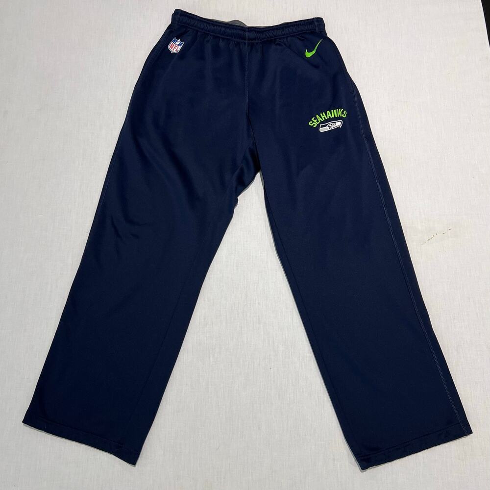 Nike NFL Seattle Seahawks Blue/Green Sweatpants Sz L